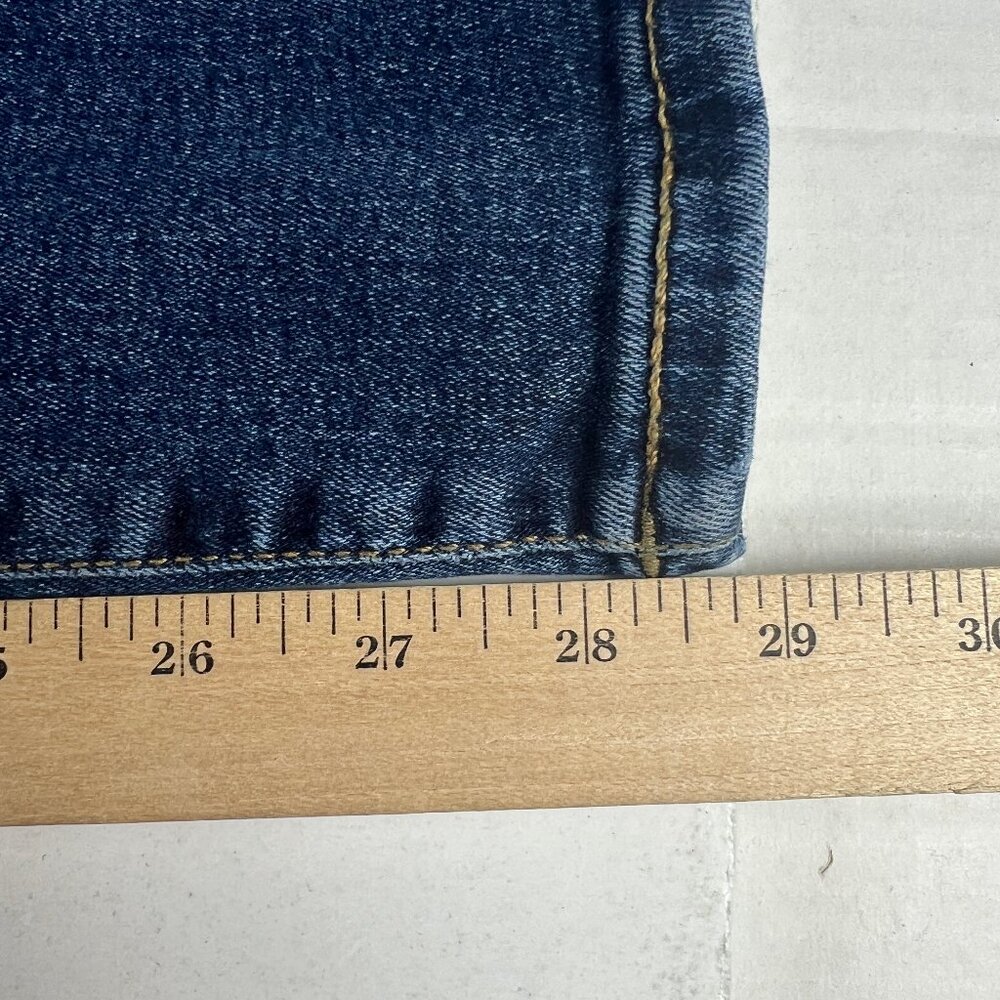 Lucky Brand Jean Men 32x28* 412 Athletic Slim Blue Faded Stretch Denim Tag 32x30 - Picture 12 of 16